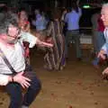 Gavin really gets into it, Petay's Wedding Reception, Fanhams Hall, Ware, Hertfordshire - 20th August 2021