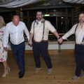 A traditional Croatian dance breaks out, Petay's Wedding Reception, Fanhams Hall, Ware, Hertfordshire - 20th August 2021