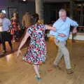 Some sort of Irish/Scottish jig occurs, Petay's Wedding Reception, Fanhams Hall, Ware, Hertfordshire - 20th August 2021