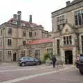 The hotel courtyard on the following morning, Petay's Wedding Reception, Fanhams Hall, Ware, Hertfordshire - 20th August 2021