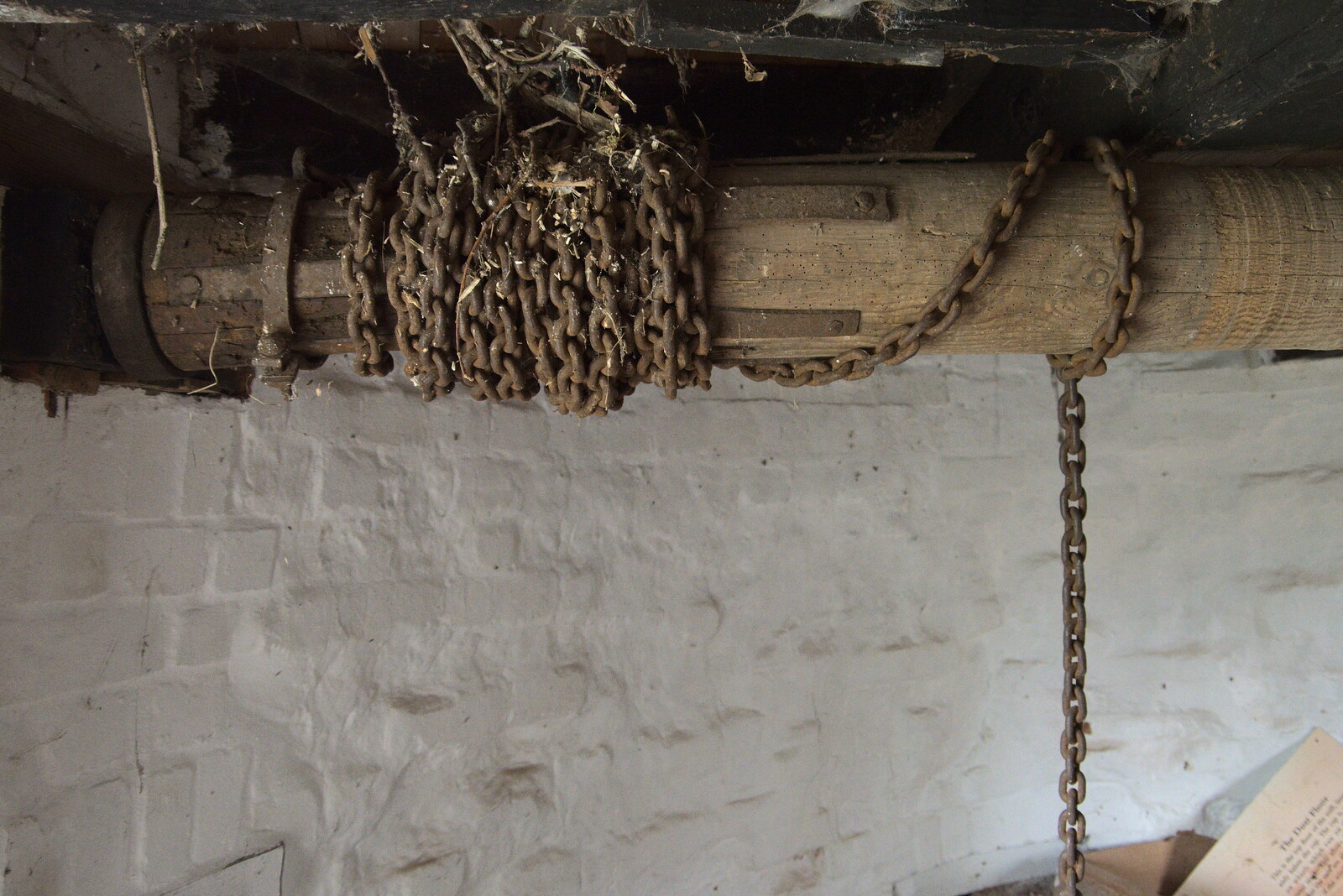 A load of wound-up chain from An Open Day at the Windmill, Billingford, Norfolk - 21st August 2021