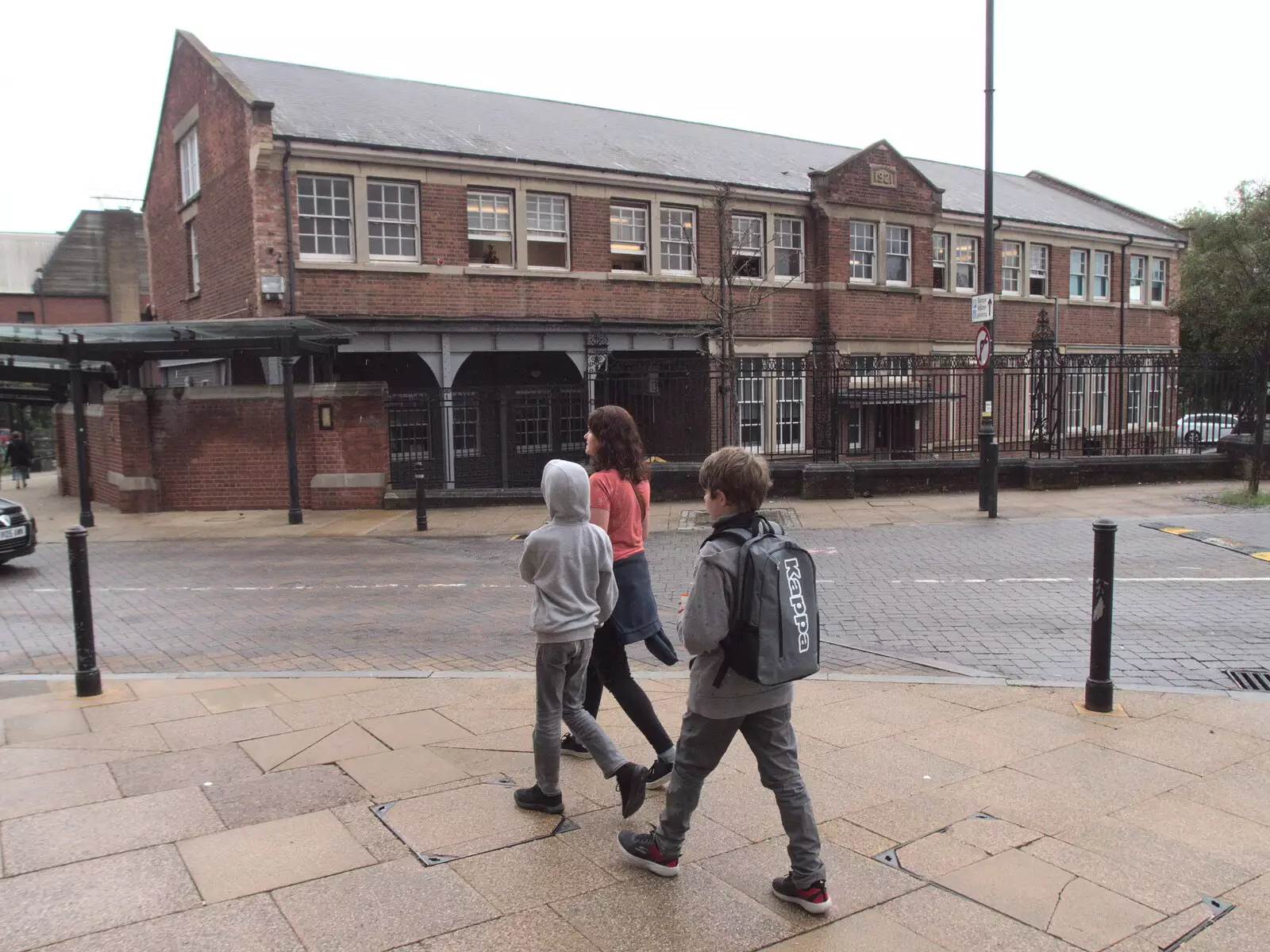 A building from 1921, from Head Out Not Home: A Music Day, Norwich, Norfolk - 22nd August 2021