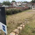 Some waste ground, about to be developed, Head Out Not Home: A Music Day, Norwich, Norfolk - 22nd August 2021