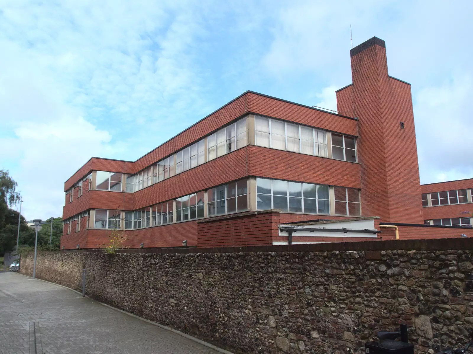 An old 1970s or 80s office block, from Head Out Not Home: A Music Day, Norwich, Norfolk - 22nd August 2021