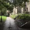 A cool churchyard, Head Out Not Home: A Music Day, Norwich, Norfolk - 22nd August 2021