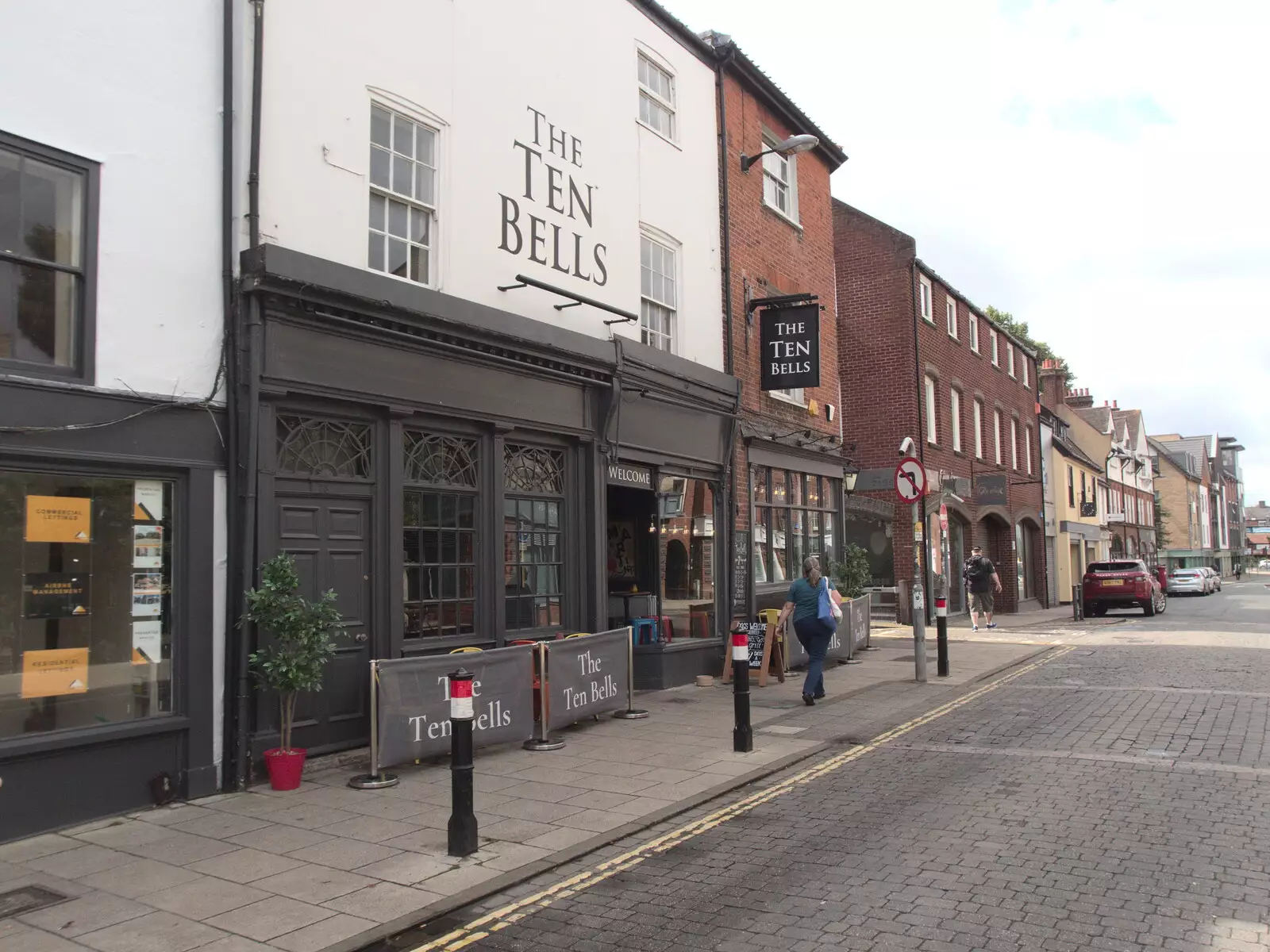 The Ten Bells pub on St. Benedict Street, from Head Out Not Home: A Music Day, Norwich, Norfolk - 22nd August 2021