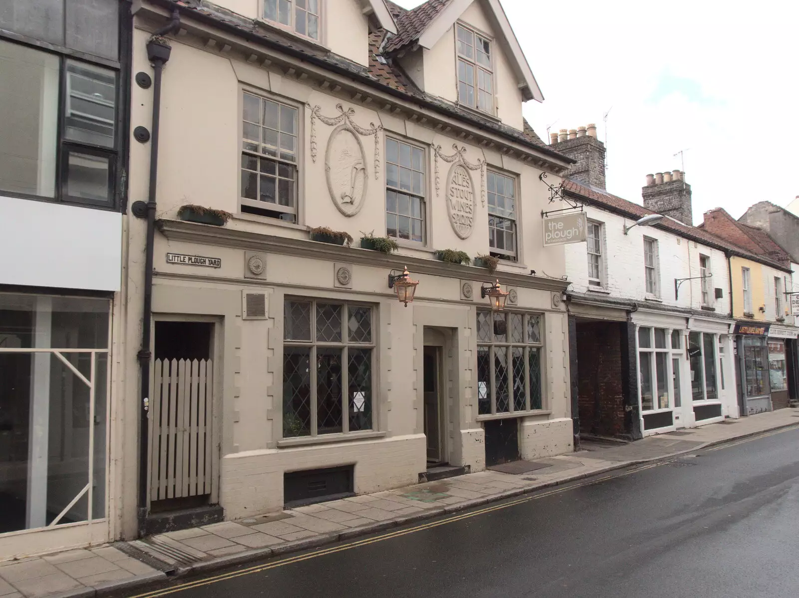 The Plough pub - one of Grain Brewery's pubs, from Head Out Not Home: A Music Day, Norwich, Norfolk - 22nd August 2021