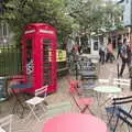 A K6 phone box of St Gregory's Alley, Head Out Not Home: A Music Day, Norwich, Norfolk - 22nd August 2021