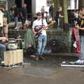 Haymarket band action, Head Out Not Home: A Music Day, Norwich, Norfolk - 22nd August 2021