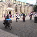 There's a fife-and-drums thing going on, Head Out Not Home: A Music Day, Norwich, Norfolk - 22nd August 2021