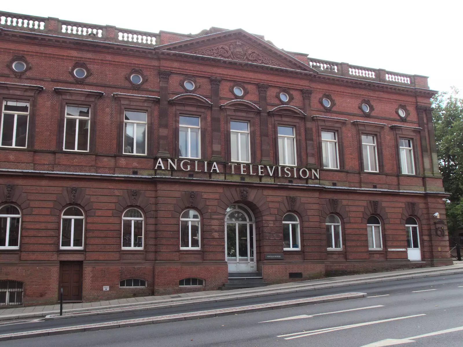 The old Anglia Television Studios, from Head Out Not Home: A Music Day, Norwich, Norfolk - 22nd August 2021