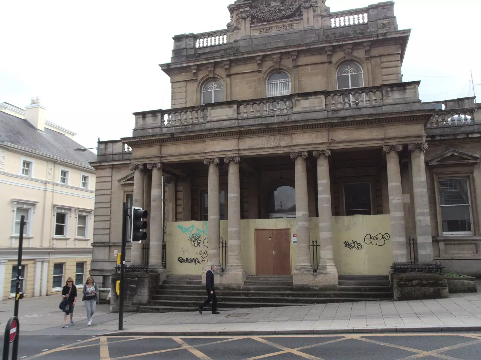 The old Post Office on Prince of Wales, from Head Out Not Home: A Music Day, Norwich, Norfolk - 22nd August 2021