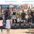 The band does its thing, Head Out Not Home: A Music Day, Norwich, Norfolk - 22nd August 2021
