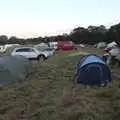 Tent city in the quiet camping area, Maui Waui Festival, Hill Farm, Gressenhall, Norfolk - 28th August 2021