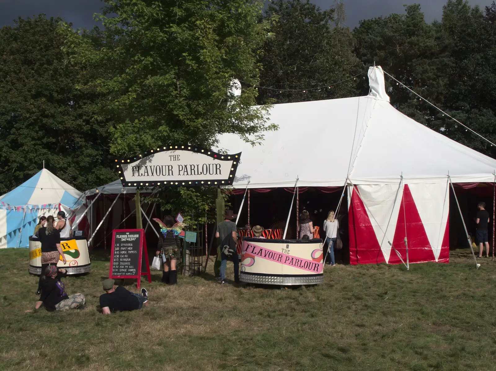 The Maui Waui Flavour Parlour, from Maui Waui Festival, Hill Farm, Gressenhall, Norfolk - 28th August 2021