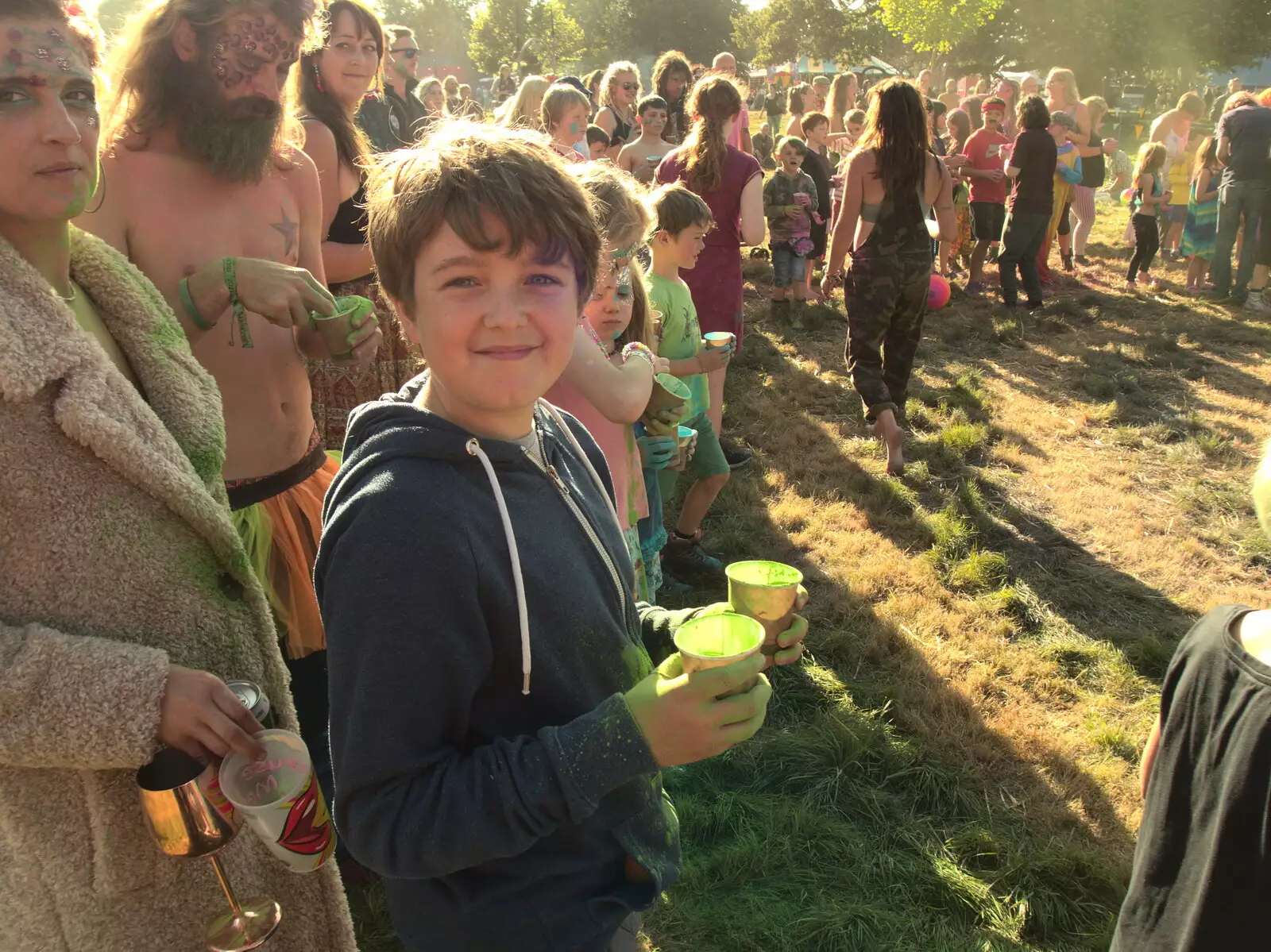 Fred's ready, from Maui Waui Festival, Hill Farm, Gressenhall, Norfolk - 28th August 2021