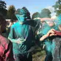 Blue Man, Maui Waui Festival, Hill Farm, Gressenhall, Norfolk - 28th August 2021