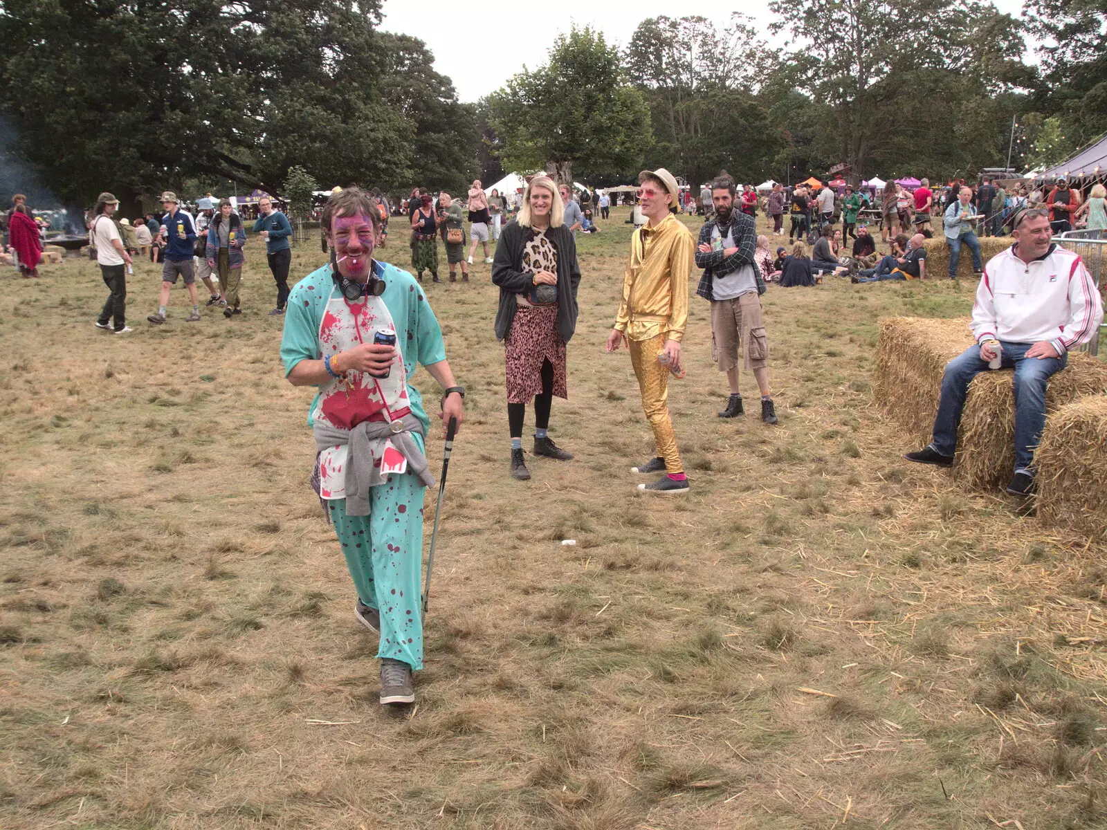 More festival get-ups, from Maui Waui Festival, Hill Farm, Gressenhall, Norfolk - 28th August 2021