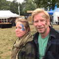 2021 Allyson and Pete have been face-painted