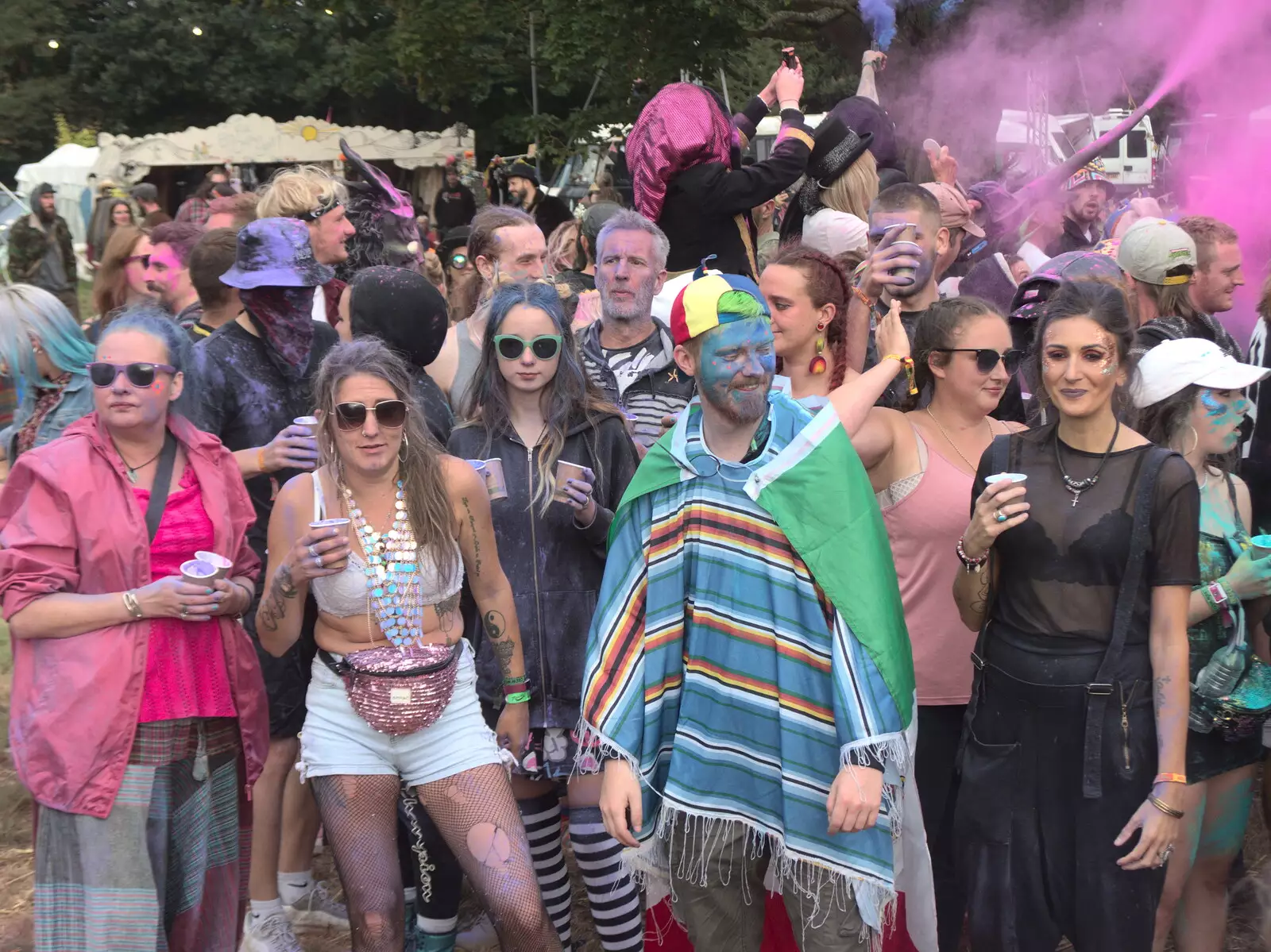 William Wallace is ready, from Maui Waui Festival, Hill Farm, Gressenhall, Norfolk - 28th August 2021