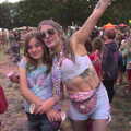 Some crazy paint fighters, Maui Waui Festival, Hill Farm, Gressenhall, Norfolk - 28th August 2021