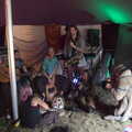 2021 A break-out music session in the beer tent