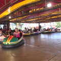 We do a session on the dodgems, A Few Hours at the Fair, Fair Green, Diss, Norfolk - 5th September 2021