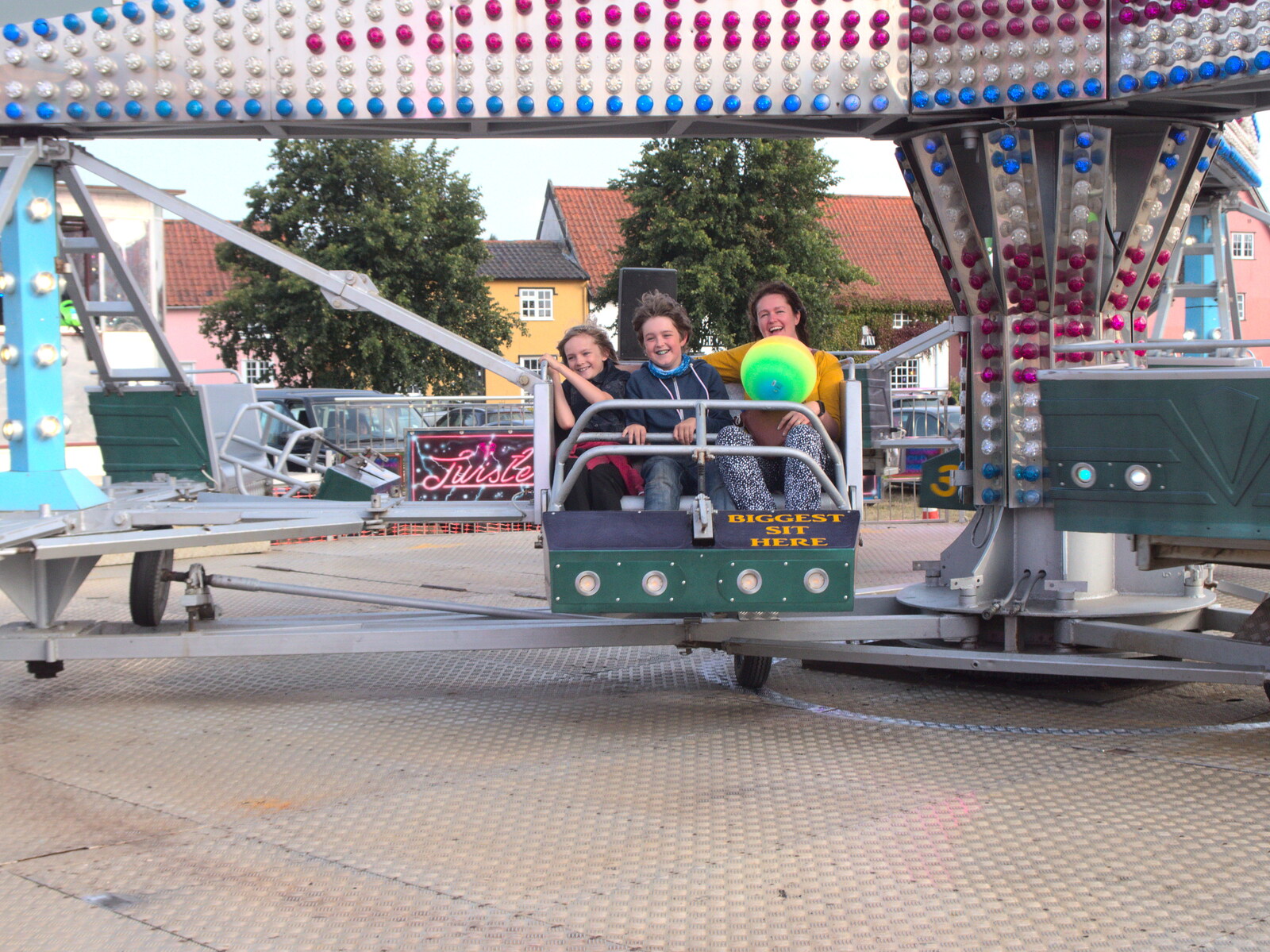 More spinning action from A Few Hours at the Fair, Fair Green, Diss, Norfolk - 5th September 2021