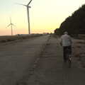 2021 Mick heads off towards the sunset