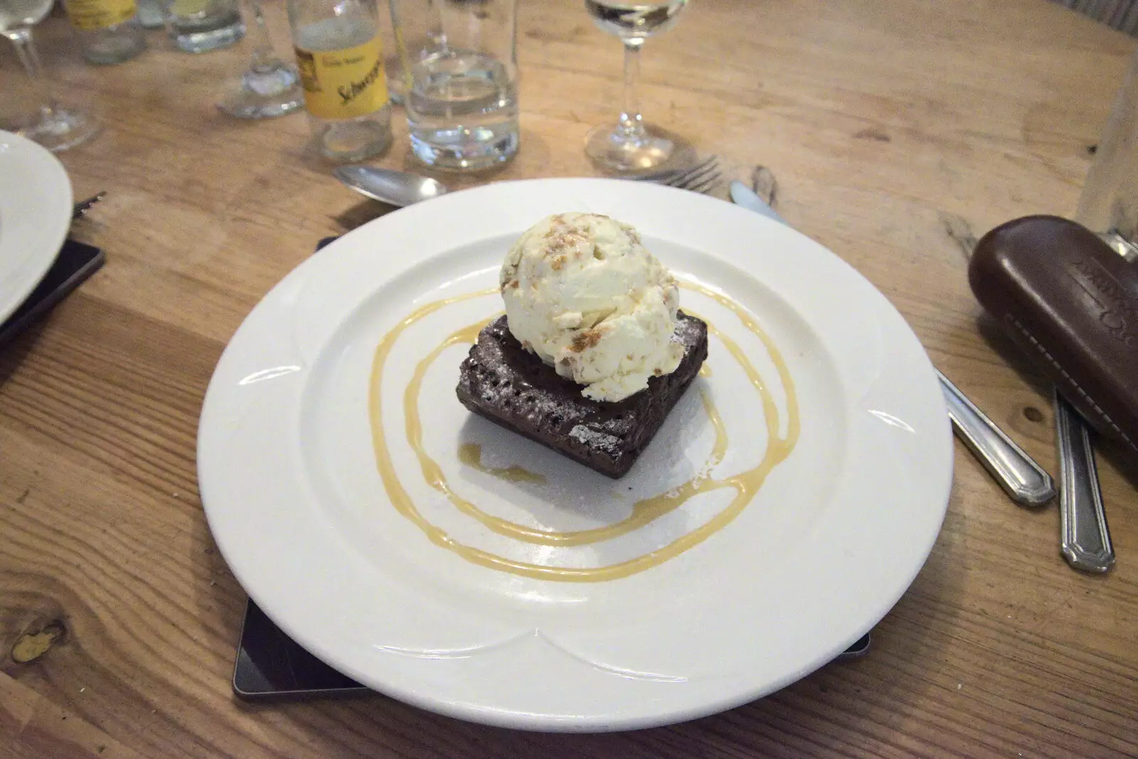 Nosher's pudding, from The Last Weavers Ever, Market Hill, Diss, Norfolk - 10th September 2021