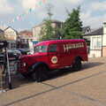 Hughes has a nice old van out on the Market Place, Sunday Lunch at the Village Hall, Brome, Suffolk - 10th October 2021