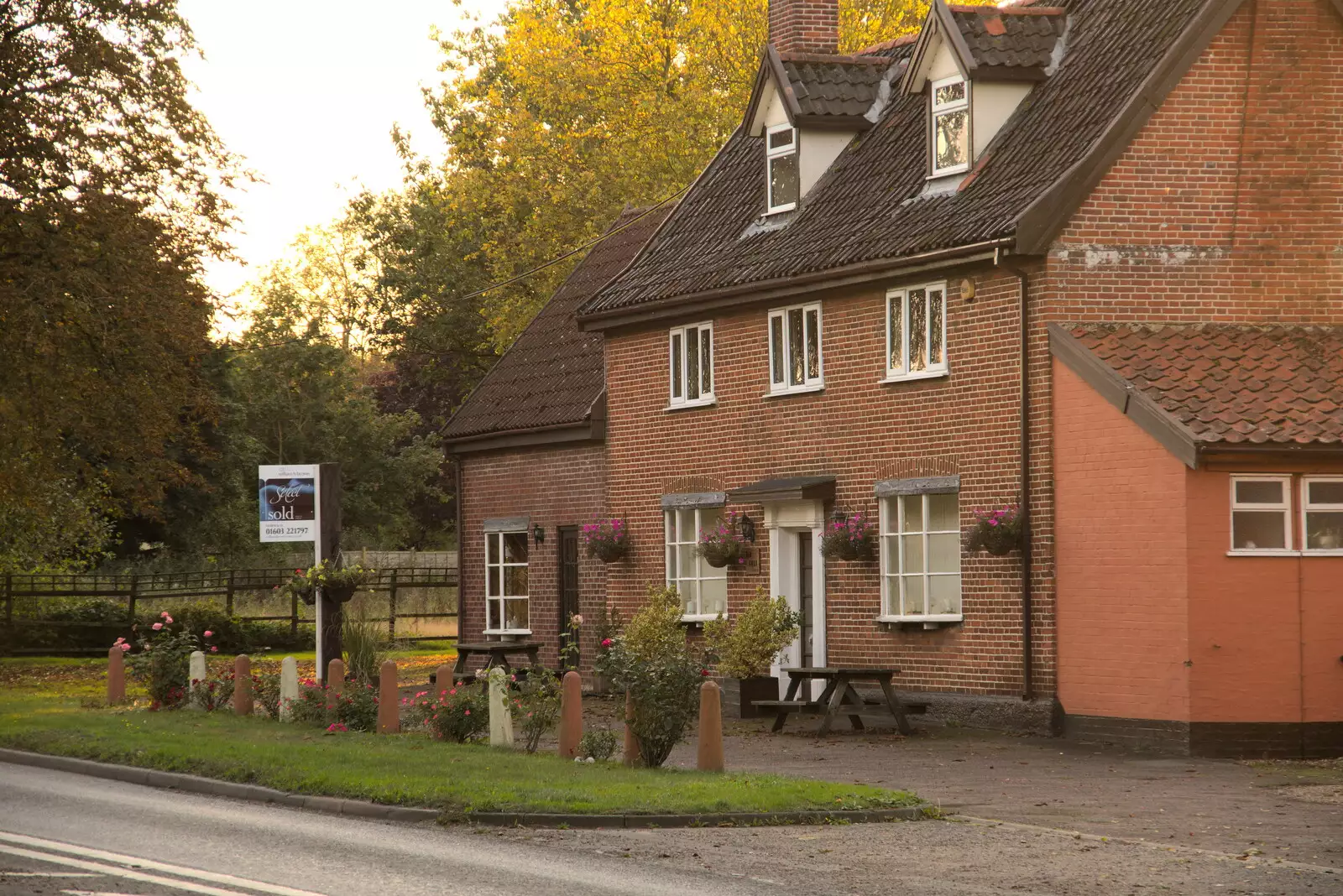 There's no way back as the Swan has been sold, from Sunday Lunch at the Village Hall, Brome, Suffolk - 10th October 2021