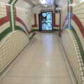 Funky old-school tiling at Picadilly, Cameraphone Randomness and The Crystal Maze, London - 21st October 2021