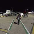 Fred becomes a plane, Five Days in Lanzarote, Canary Islands, Spain - 24th October 2021