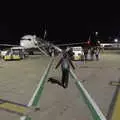 Fred becomes a plane, Five Days in Lanzarote, Canary Islands, Spain - 24th October 2021