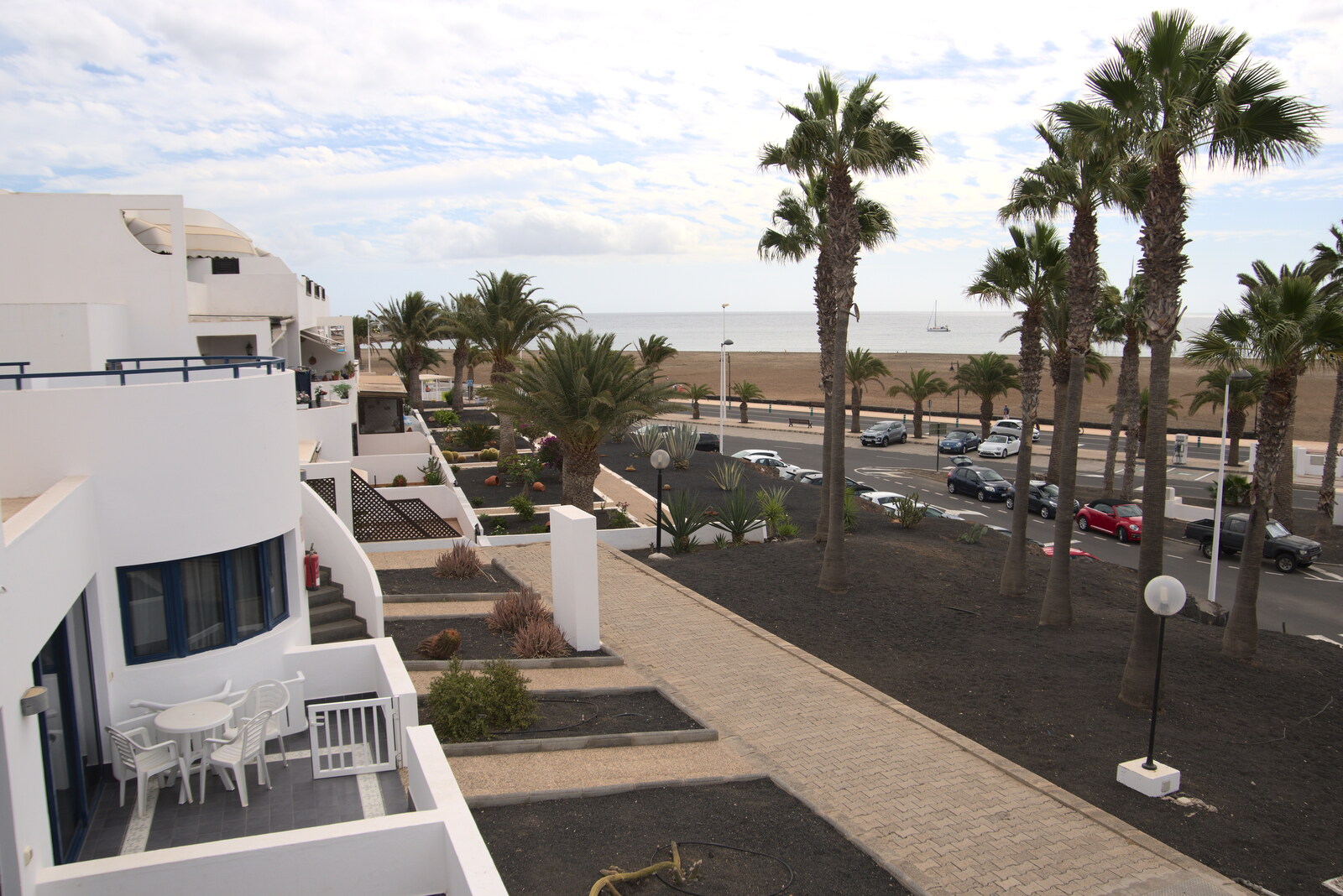 A first view from the apartment from Five Days in Lanzarote, Canary Islands, Spain - 24th October 2021