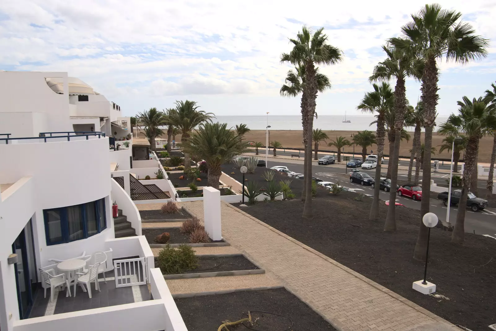 A first view from the apartment, from Five Days in Lanzarote, Canary Islands, Spain - 24th October 2021