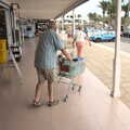 Someone's got a whole trolley full of water, Five Days in Lanzarote, Canary Islands, Spain - 24th October 2021