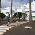 Walking back to the apartment block, Five Days in Lanzarote, Canary Islands, Spain - 24th October 2021