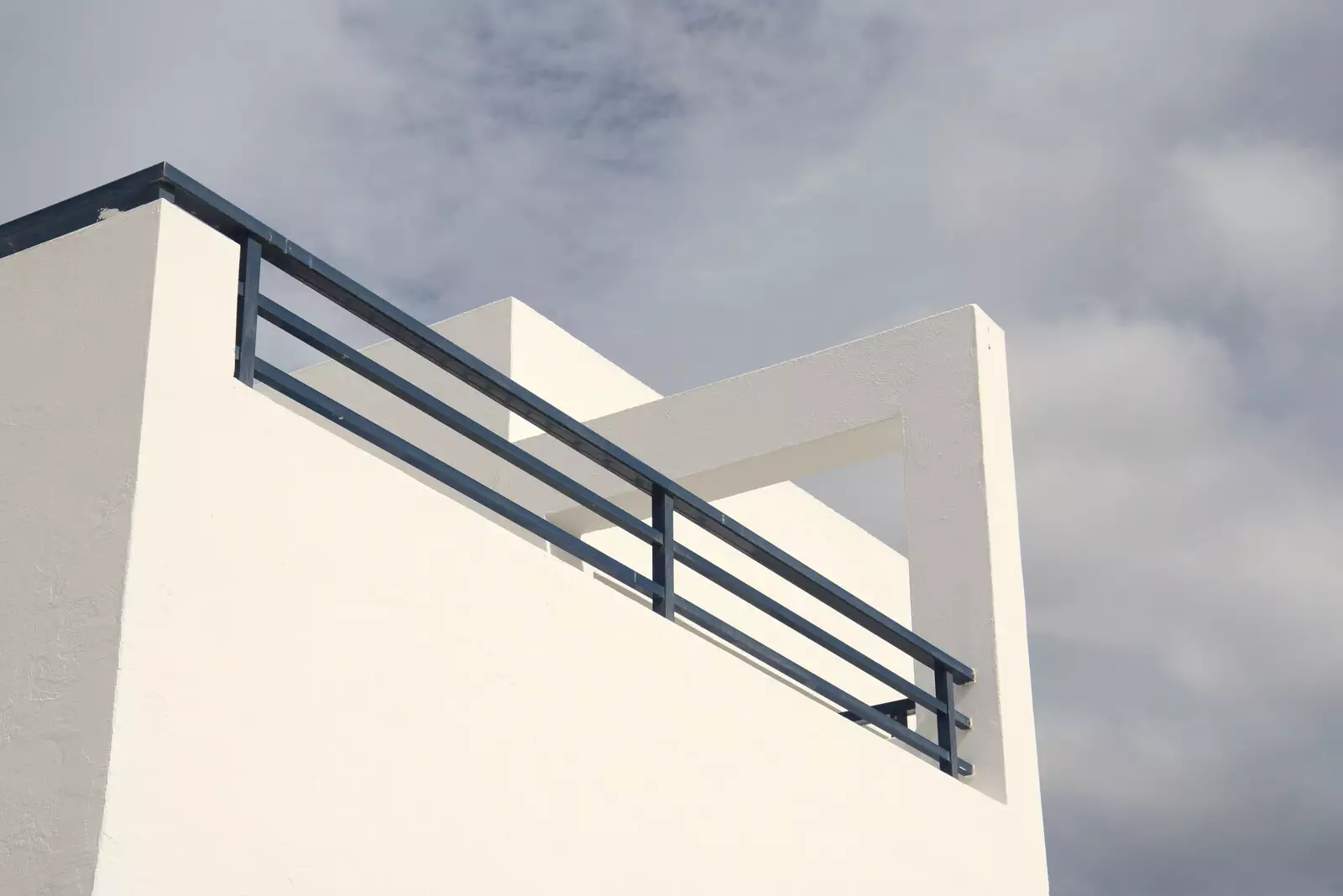 White-block building, from Five Days in Lanzarote, Canary Islands, Spain - 24th October 2021