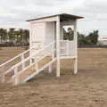 A lifeguard hut on the Playa de los Pocillos, Five Days in Lanzarote, Canary Islands, Spain - 24th October 2021