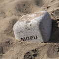 There's a rock with MOPU on it, Five Days in Lanzarote, Canary Islands, Spain - 24th October 2021