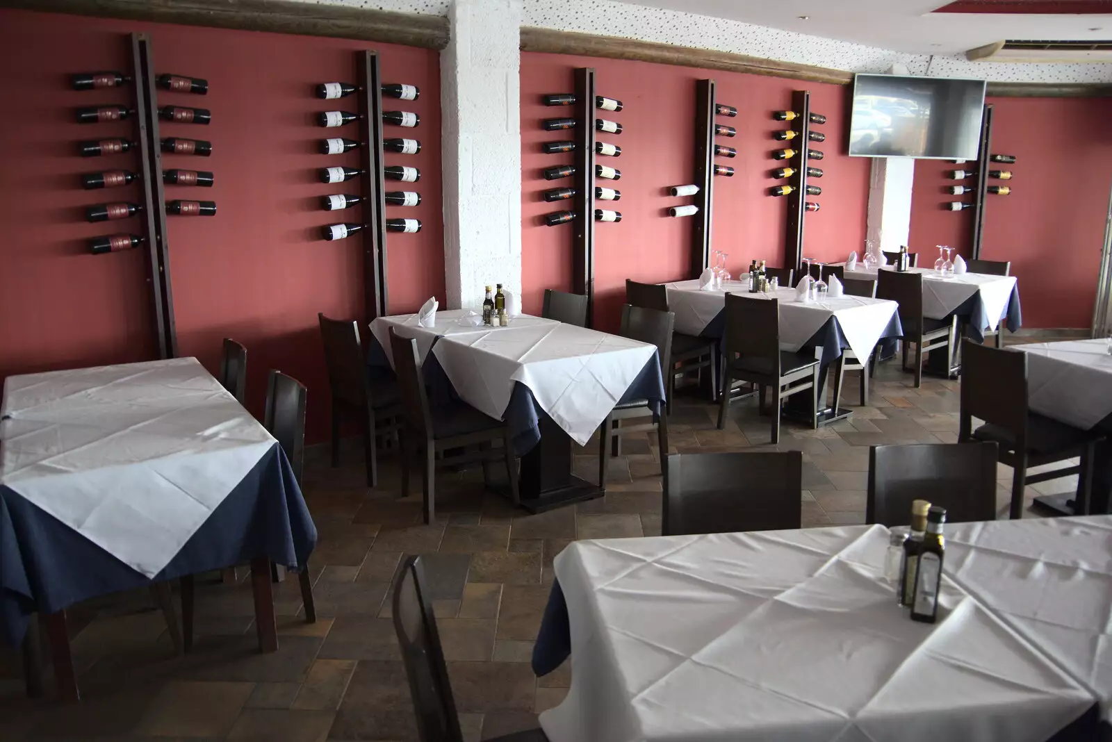 The fancy restaurant, from Five Days in Lanzarote, Canary Islands, Spain - 24th October 2021