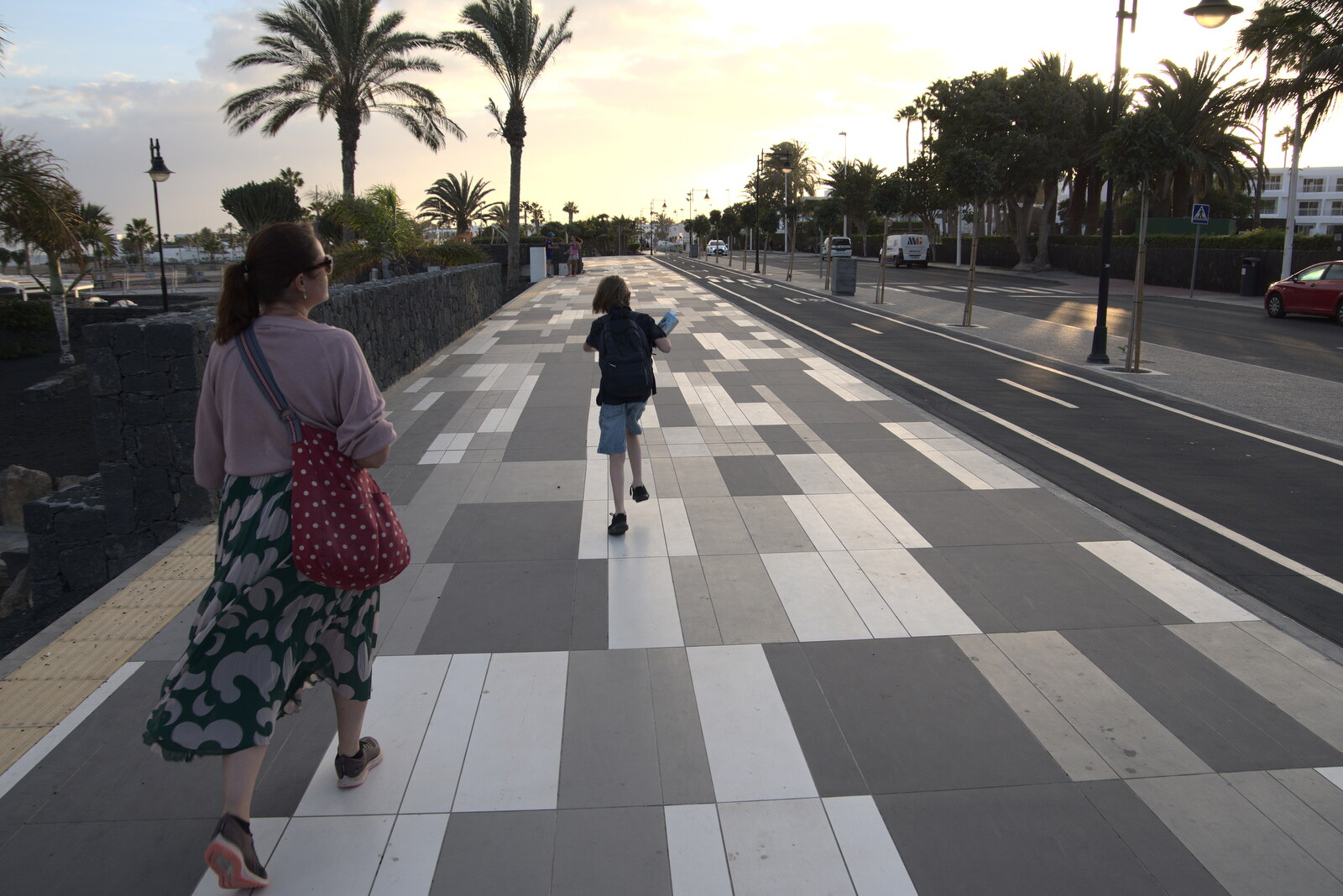We walk down the coast to 'The Strip' from Five Days in Lanzarote, Canary Islands, Spain - 24th October 2021