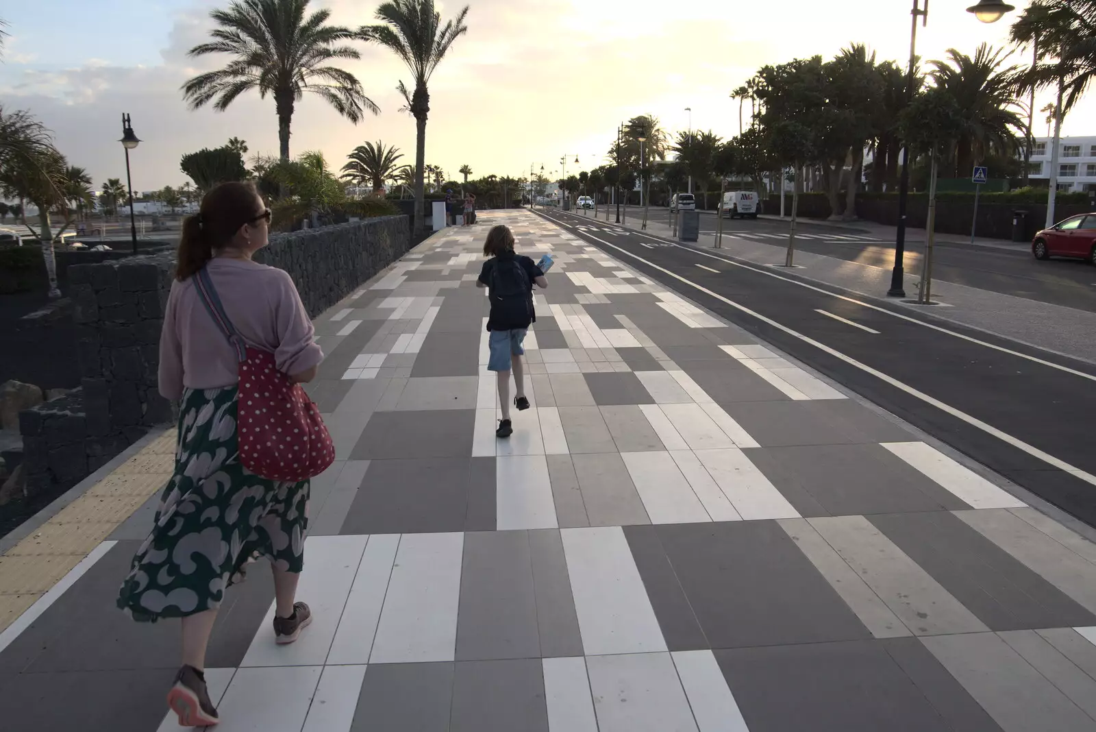 We walk down the coast to 'The Strip', from Five Days in Lanzarote, Canary Islands, Spain - 24th October 2021