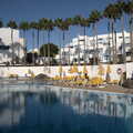 The pool is quiet in the morning, Five Days in Lanzarote, Canary Islands, Spain - 24th October 2021