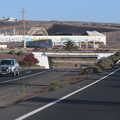 A derelict building on the way to the airport, The Volcanoes of Lanzarote, Canary Islands, Spain - 27th October 2021
