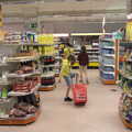 Harry tries to climb into his shopping basket, The Volcanoes of Lanzarote, Canary Islands, Spain - 27th October 2021