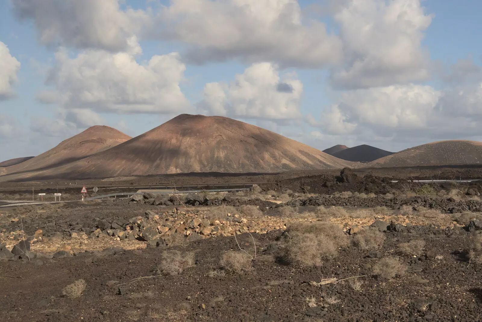 The volcanoes of Lanzarote, from The Volcanoes of Lanzarote, Canary Islands, Spain - 27th October 2021