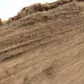 Layers and layers of ash deposition, The Volcanoes of Lanzarote, Canary Islands, Spain - 27th October 2021